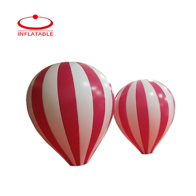Waterdichte opblaasbare planeetballonnen met stokken voor decoratie voor feestdagen
