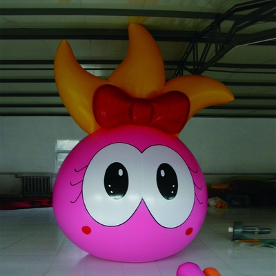 Opblaasbare 3D cartoon opblaasbare pop maatwerk PVC logo