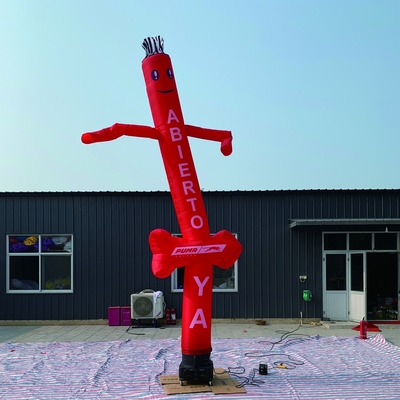 6 m 2023 Custom Print Opblaasbare Air Dancer/opblaasbare Dancing Tube Man reclame Sky Dancer met motor