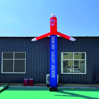 6 m 2023 Custom Print Opblaasbare Air Dancer/opblaasbare Dancing Tube Man reclame Sky Dancer met motor