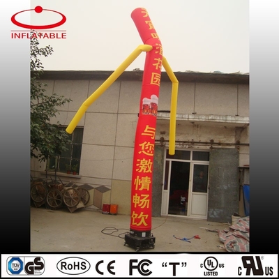 Reclame Danser Opblaasbare Lucht Danser Sky Dancer Met Logo Geprinte Race Arch Gate