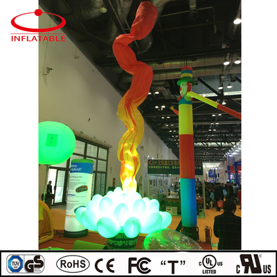 Reclame Danser Opblaasbare Lucht Danser Sky Dancer Met Logo Geprinte Race Arch Gate