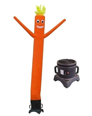 Op maat gemaakte 10ft 20ft reclame opblaasbare buis man blazen Giant Waving Arm Fly Guy Wavy Puppet met Blower