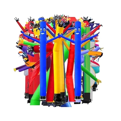 Op maat gemaakte 10ft 20ft reclame opblaasbare buis man blazen Giant Waving Arm Fly Guy Wavy Puppet met Blower