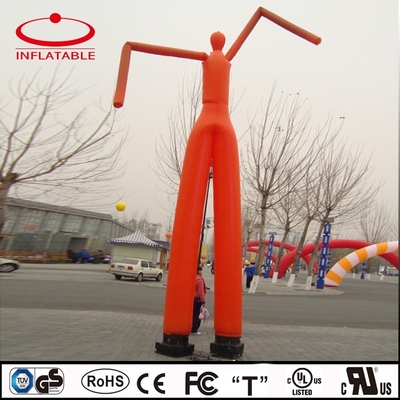 Waterdichte reclame opblaasbare luchtdanser maat 2M PVC-materiaal