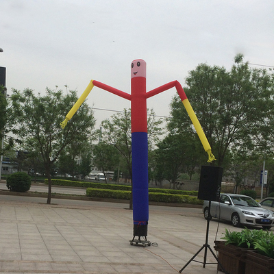 PVC opblaasbare luchtdanser zwaaiende vlam opblaasbare reclamebuisman