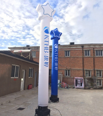 PVC opblaasbare luchtdanser zwaaiende vlam opblaasbare reclamebuisman
