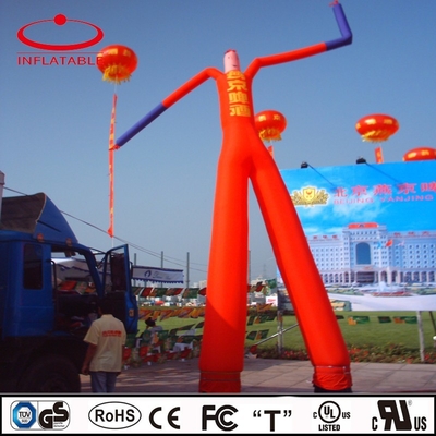 Bruiloften opblaasbare buis man met blazer 110V aangepaste Air Dancer