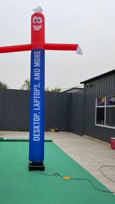 6M Mini opblaasbare Air Dancer aanpassen logo voor buitenactiviteiten