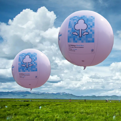 Custom logo goedkope prijs reclame ballonnen gigantische grote opblaasbare heliumballon