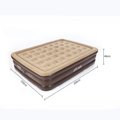 Op maat gemaakt hoogwaardig PVC vouw enkelvoudig dubbel opblaasbaar bed sofa opblaasbaar ligstoel air sofa tantra sofa bed met luchtpomp