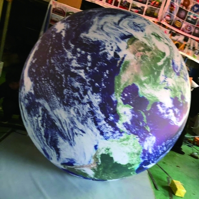 PVC-doek Reclame verzegeld Opblaasbare Planet Mars ballonnen