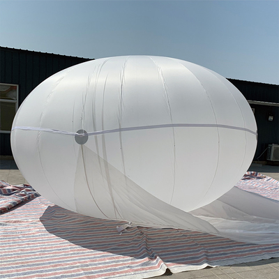Hoogwaardig gepersonaliseerd logo Volledig drukwerk Outdoor Reclame Helium opblaasbare PVC ballon met licht