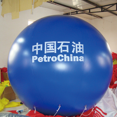 Reclame Speelgoed/Kado-speelgoed Opblaasbare grote heliumballon met op maat gemaakte logo-afdruk/reclame reusachtige ballon