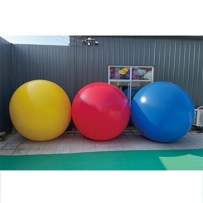 Grote verlichte bolletjes opblaasbare LED-licht heliumballon voor reclameparade