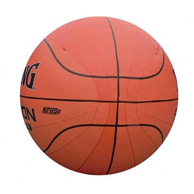 PVC luchtdicht opblaasbaar 2 m basketbal Reclame met blazer Opblaasbaar zwevend reclameballon