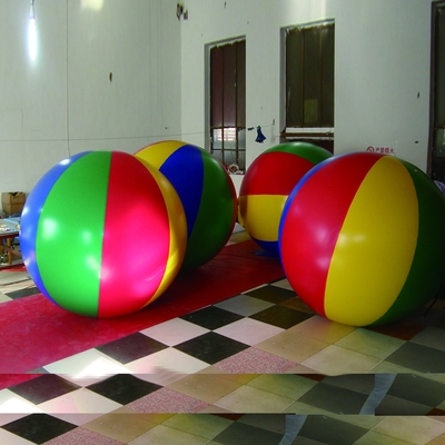 Kleurveranderende gigantische heliumballon, verlichting opblaasbare ballon voor reclame