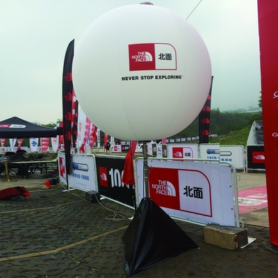 PVC reclame verzegelde opblaasbare ballonnen, op maat ontworpen opblaasbare ballonnen