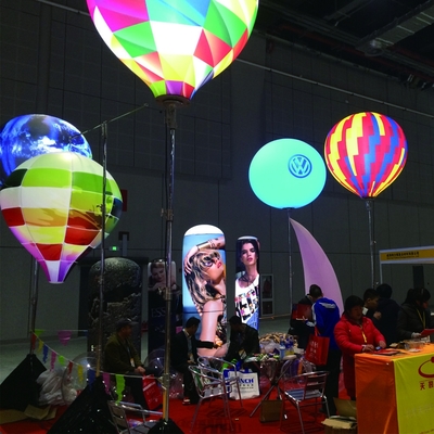 Nieuw product Sky Giant Big Ball Reclame LED-verlichting PVC-ballon opblaasbare heliumplanetair ballon voor evenementen