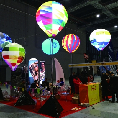 Nieuw product Sky Giant Big Ball Reclame LED-verlichting PVC-ballon opblaasbare heliumplanetair ballon voor evenementen