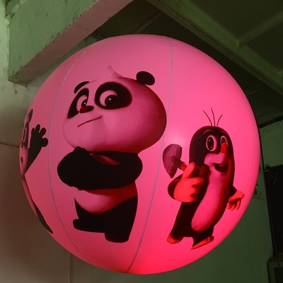Grote opblaasbare heliumballon voor reclame