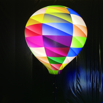 Reuzenbol reclame vliegende ballon aangepaste helium ballon voor sport evenement