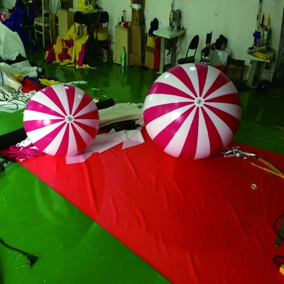 Reuzenbol reclame vliegende ballon aangepaste helium ballon voor sport evenement