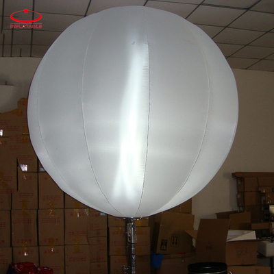 Op maat gemaakte gigantische opblaasbare ballon reclame opblaasbare verlichting pvc heliumballon