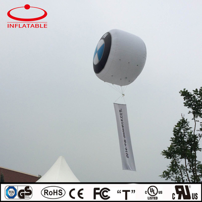 Gepersonaliseerd logo reclame Grote opblaasbare heliumballon te koop