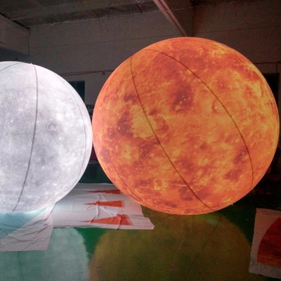 Grote opblaasbare maanballon voor decoratie