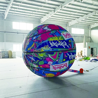 Grote 3 m grote oranje hemel danser licht koepel globes aerost tico reclame opblaasbare opblaasbare ballonnen man verkoop in goed materiaal