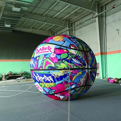 Grote 3 m grote oranje hemel danser licht koepel globes aerost tico reclame opblaasbare opblaasbare ballonnen man verkoop in goed materiaal