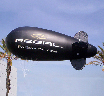 Nieuwe aankomst Aanpassen Chinees Meerdere kleuren PVC Reclame Reuzenballon Opblaasbare toestellen Luchtschip UFO