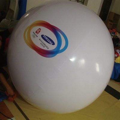 Op maat gemaakte outdoor pvc-kleding reclame verzegelde opblaasbare planeet mars ballonnen te koop