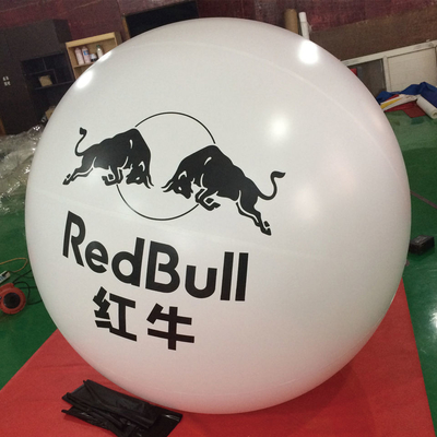 Op maat gemaakte outdoor pvc-kleding reclame verzegelde opblaasbare planeet mars ballonnen te koop
