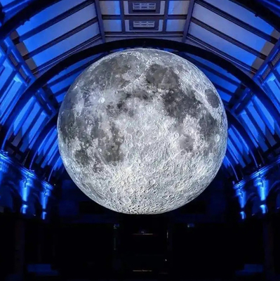 Fabrieksprijs Decoratie Reus reclame opblaasbaar maanmodel grote opblaasbare maanballon met ledlicht