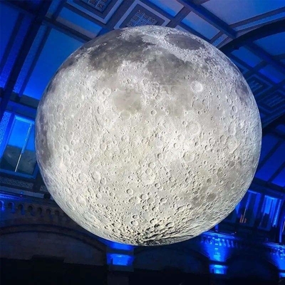 Fabrieksprijs Decoratie Reus reclame opblaasbaar maanmodel grote opblaasbare maanballon met ledlicht