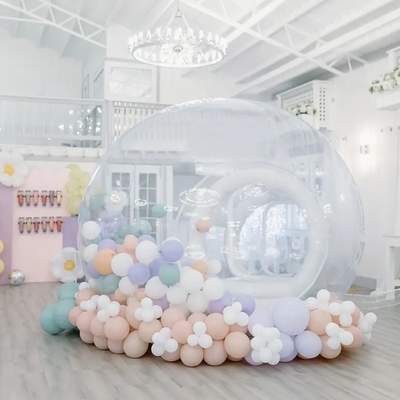 Luxe igloo koepeltent opblaasbaar bubbel tent lodge feest verhuur bubbel ballon huis
