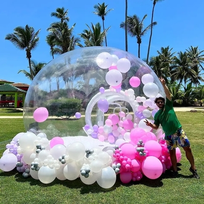 Opblaasbaar Bubbeltent Transparent Igloo Dome Tent PVC Globe Clear Opblaasbaar Bubble House voor Outdoor Camping Wedding Party