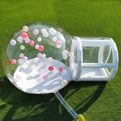 Buitenfeest opblaasbaar doorzichtig igloo tent verhuur helder bubbelkoepel tent opblaasbaar bubbel ballon huis voor kinderen