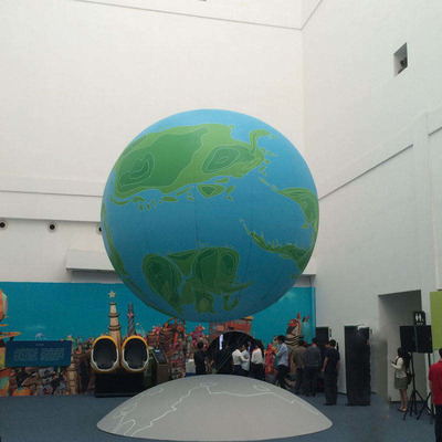 Warm verkrijgbare ruimte thema feest decoratie grote pvc opblaasbare planeet voor decoratie