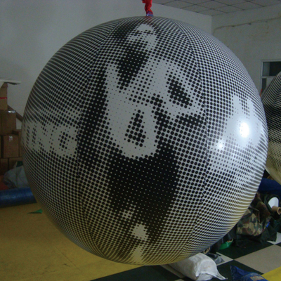 Hoogwaardige decoratieve PVC reclame met luchtverzegeling opblaasbare ballon met logo