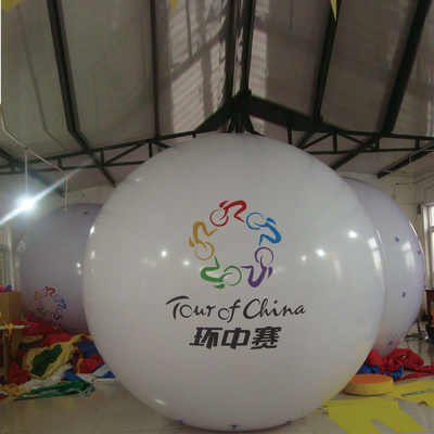 Hoogwaardige decoratieve PVC reclame met luchtverzegeling opblaasbare ballon met logo