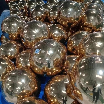 Home Decoratie 100cm Laser Zilveren PVC Bal Hangend Materiaal Duidelijke Kerstmis Disco Spiegelballen