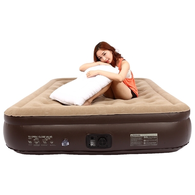 Op maat gemaakt hoogwaardig PVC vouw enkelvoudig dubbel opblaasbaar bed sofa opblaasbaar ligstoel air sofa tantra sofa bed met luchtpomp