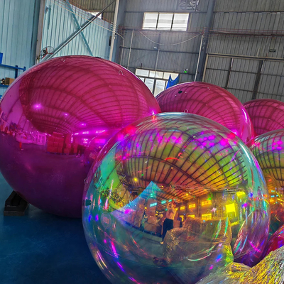 Reflectieve decoratie trendsetter glanzende ballon opblaasbare spiegelbal voor stijlvolle locaties
