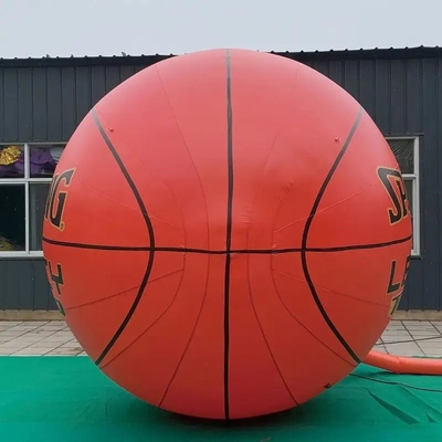 Basketbal advertenties met blazer opblaasbare zwevende PVC luchtdicht opblaasbare 2m reclame ballon