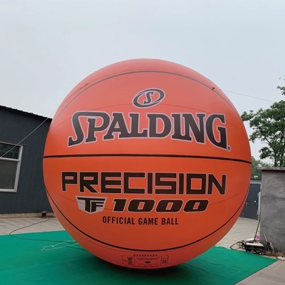Basketbal advertenties met blazer opblaasbare zwevende PVC luchtdicht opblaasbare 2m reclame ballon