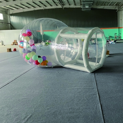 Warm te verkopen Outdoor Camping Wedding Party Transparent PVC opblaasbare bubbelkoepel huis voor kinderen