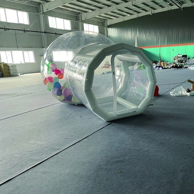 Warm te verkopen Outdoor Camping Wedding Party Transparent PVC opblaasbare bubbelkoepel huis voor kinderen